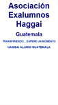 Mobile Screenshot of haggaiguatemala.org