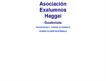 Tablet Screenshot of haggaiguatemala.org